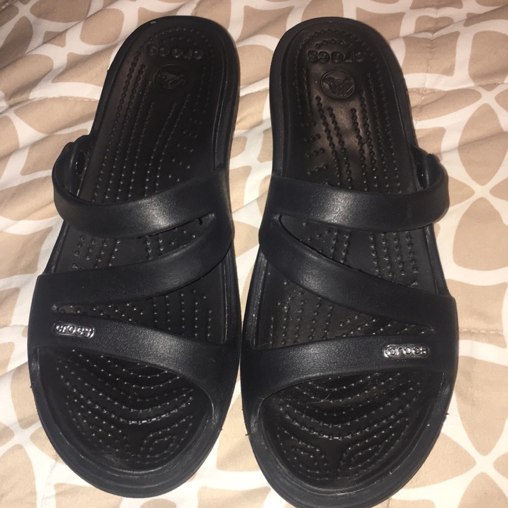 CROCS Black Women's Sandals